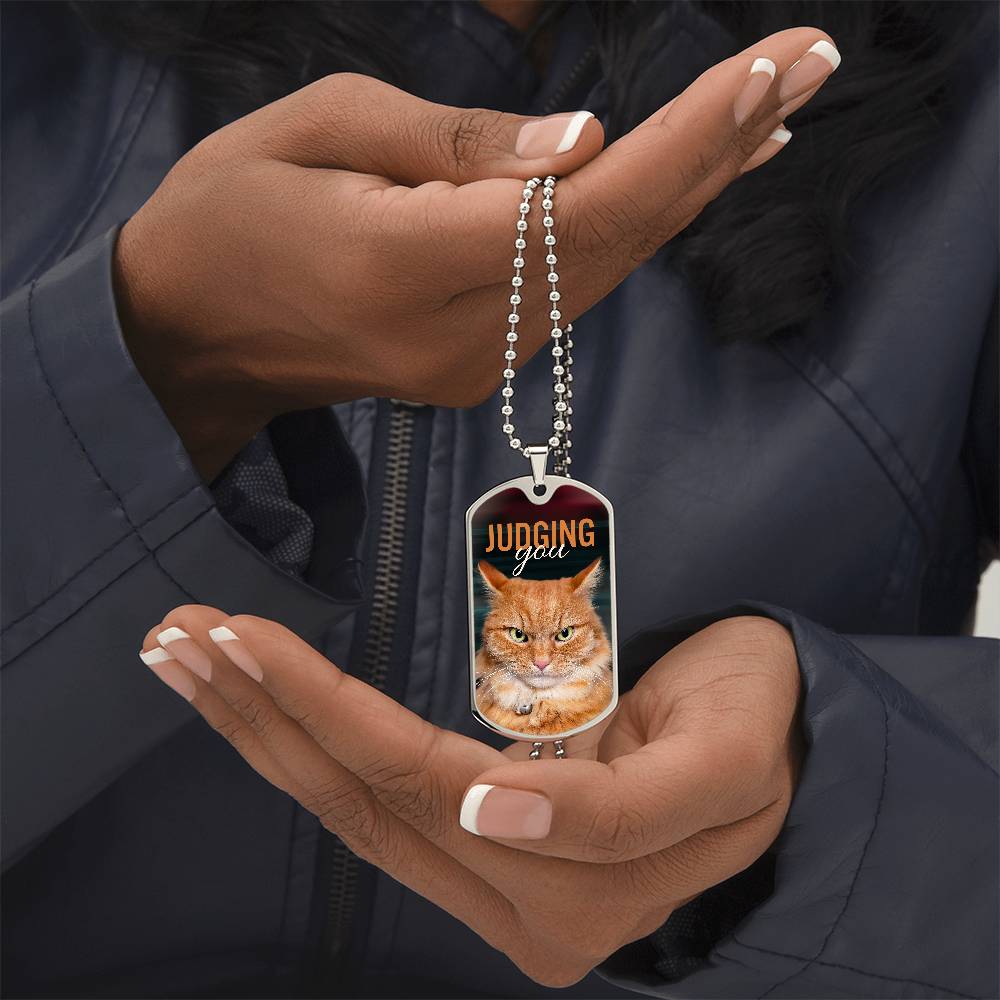 Judging You Necklace