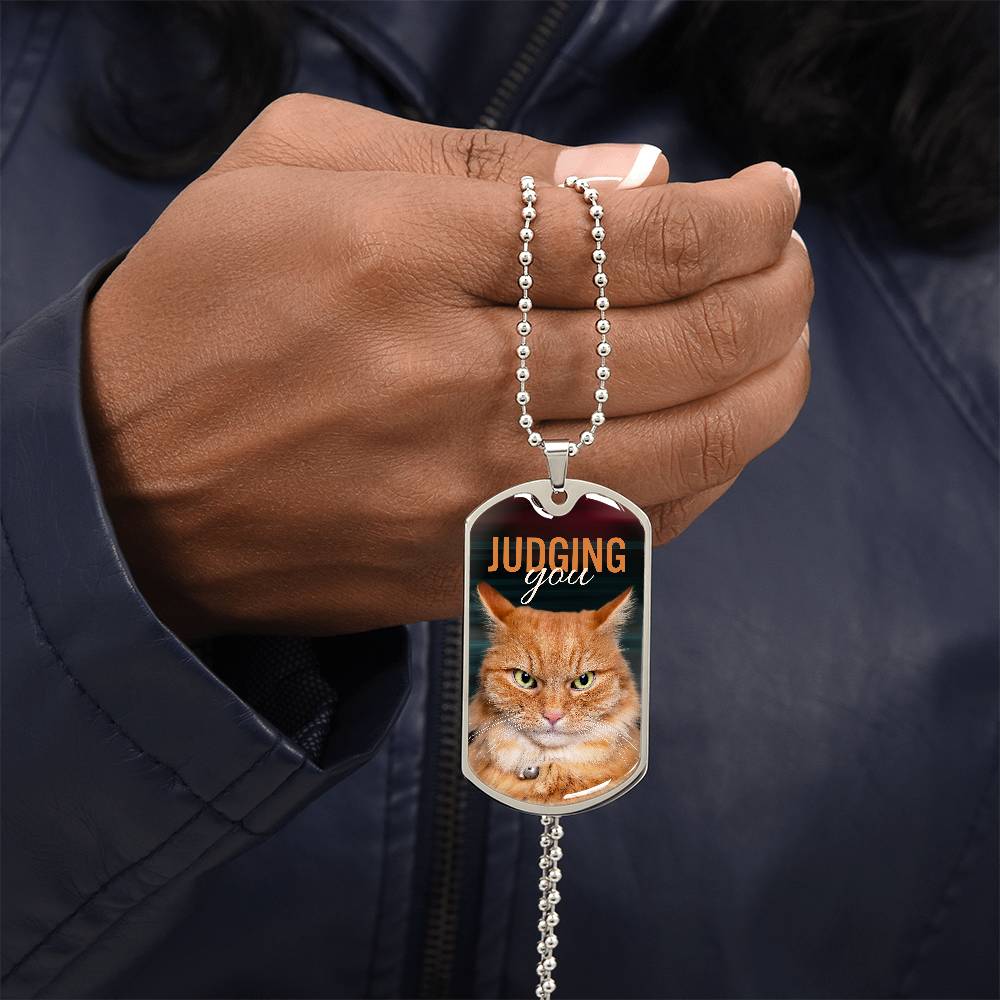 Judging You Necklace