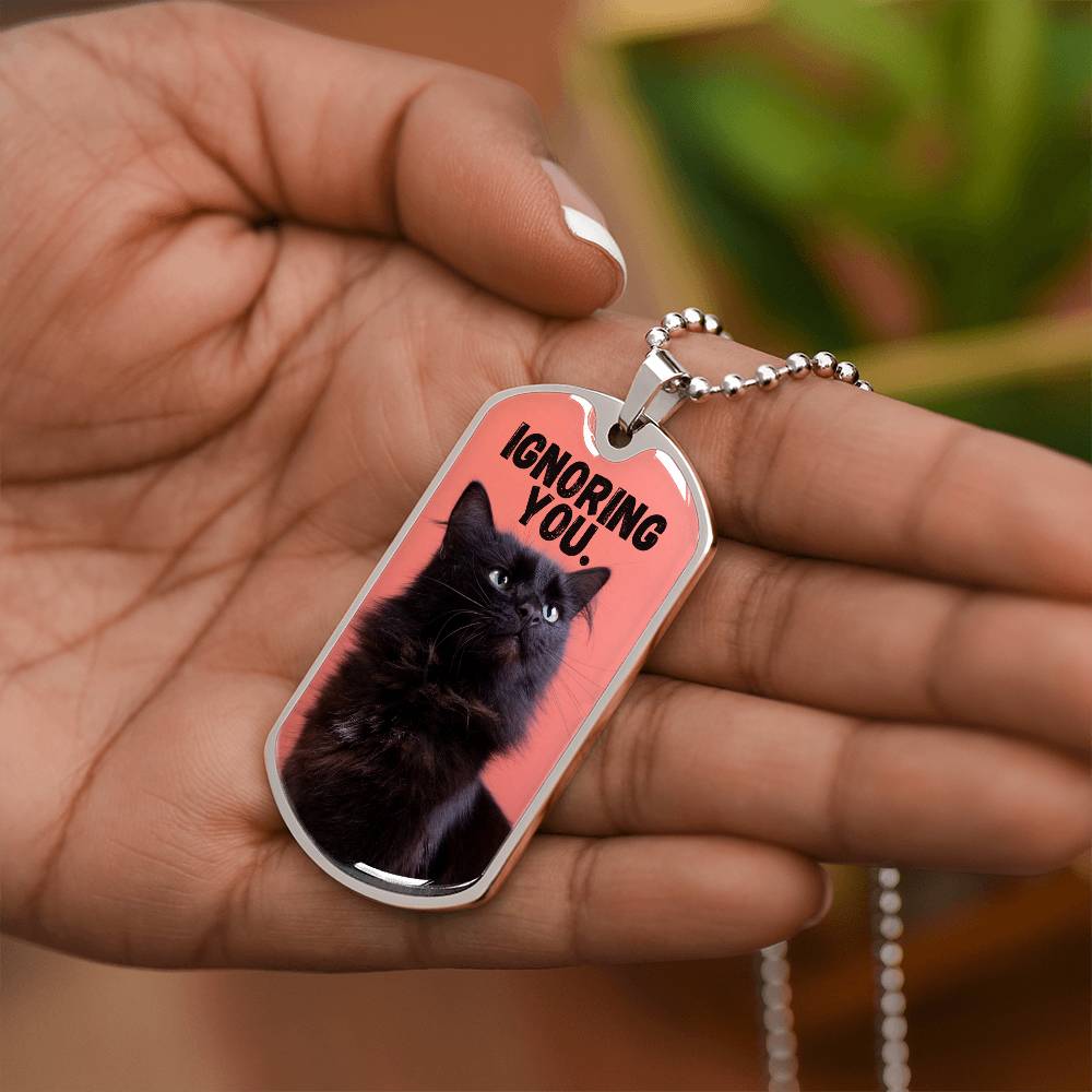 Ignoring You Necklace