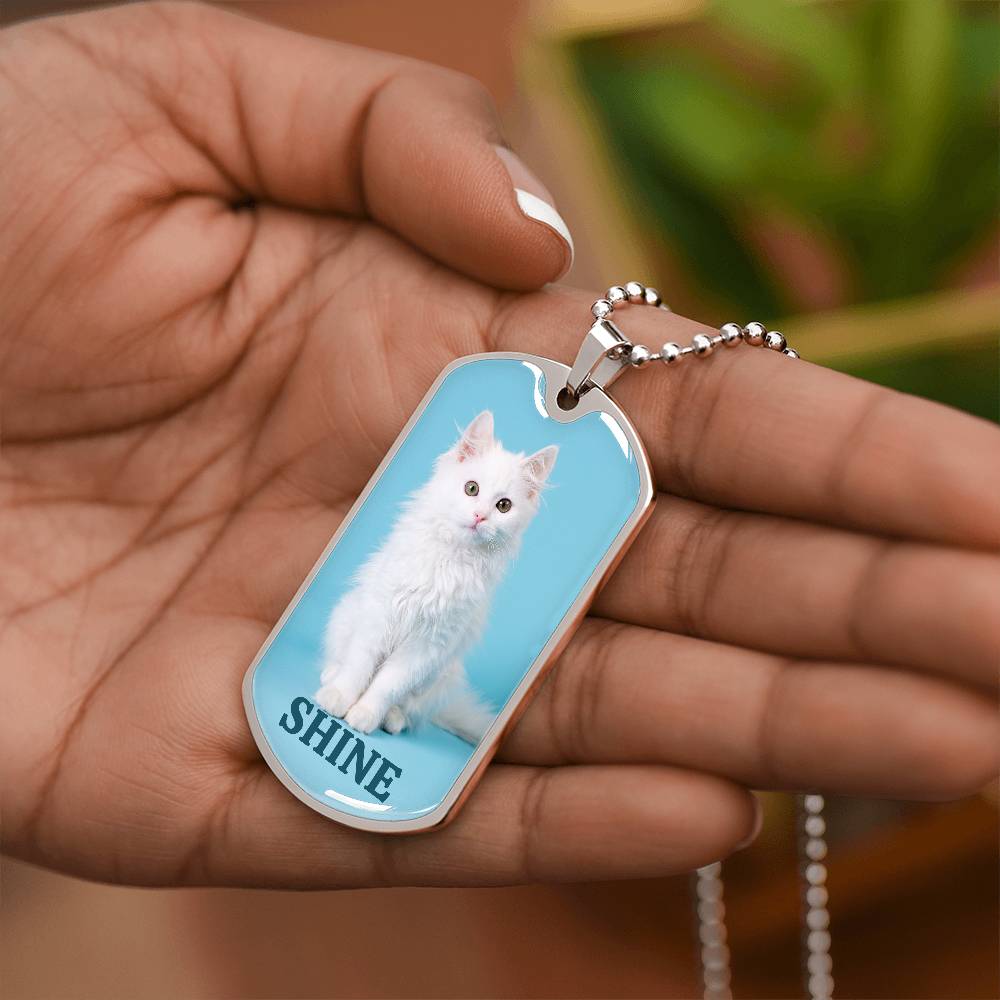 Shine Kitty Necklace