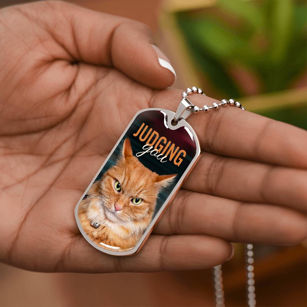 Judging You Necklace