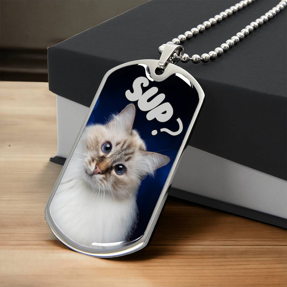 Sup Cat Necklace