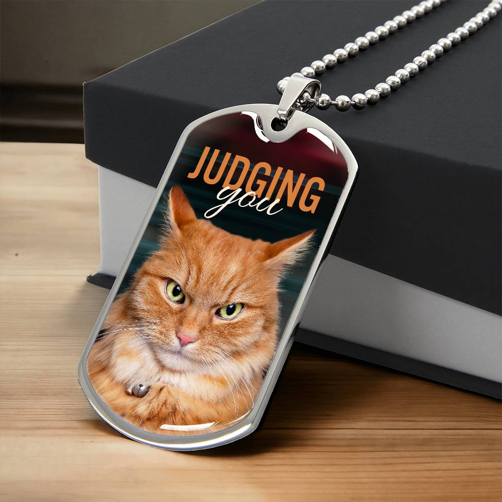 Judging You Necklace