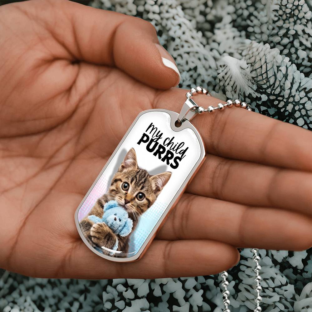 My Child Purrs Necklace