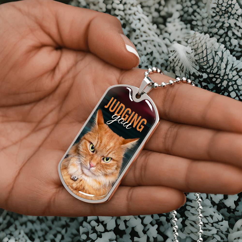 Judging You Necklace