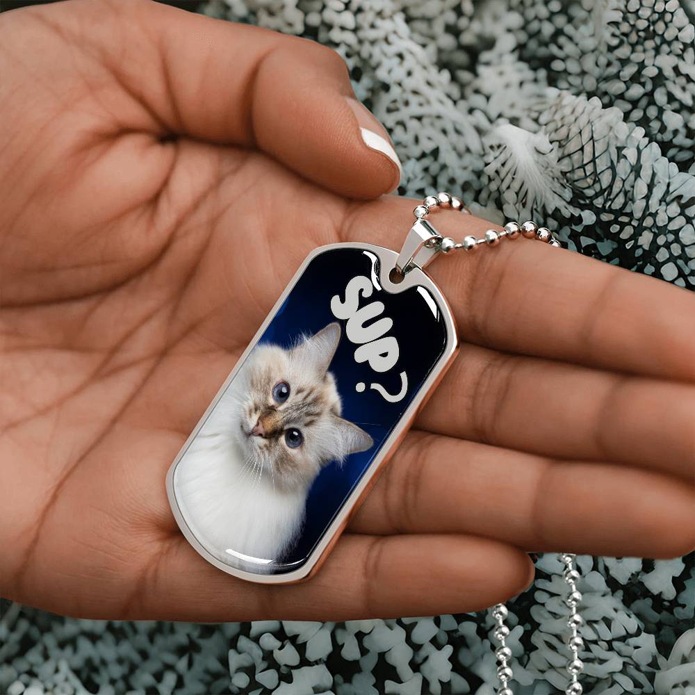 Sup Cat Necklace