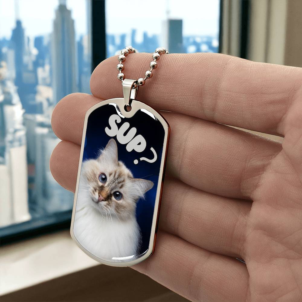 Sup Cat Necklace