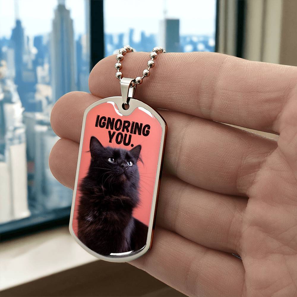 Ignoring You Necklace