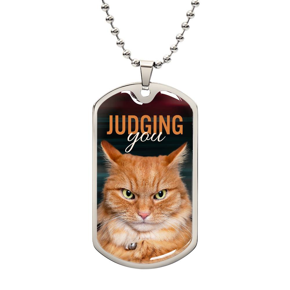 Judging You Necklace