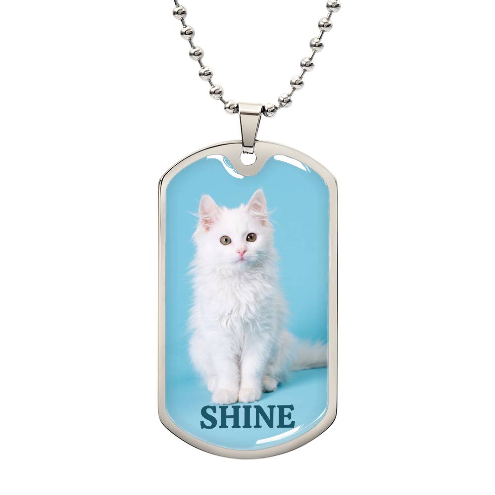Shine Kitty Necklace