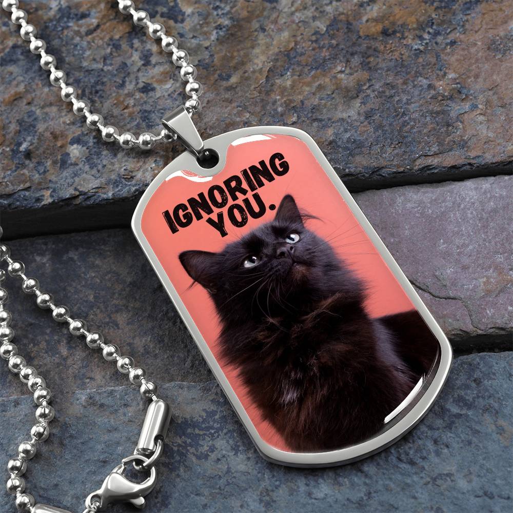 Ignoring You Necklace