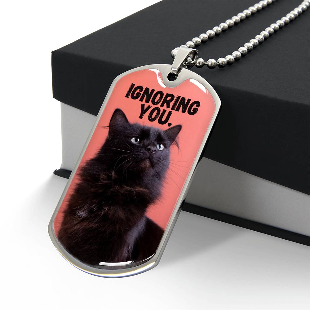 Ignoring You Necklace