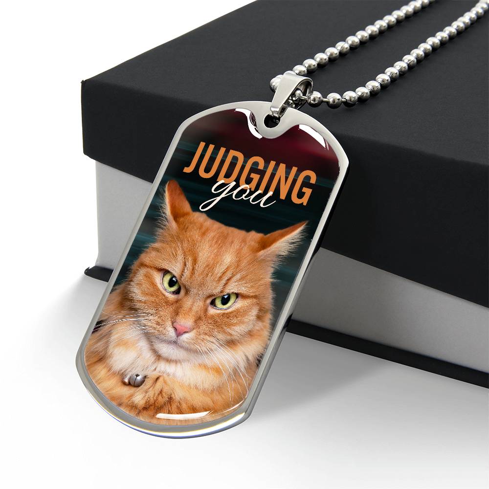 Judging You Necklace
