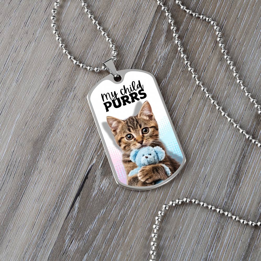 My Child Purrs Necklace