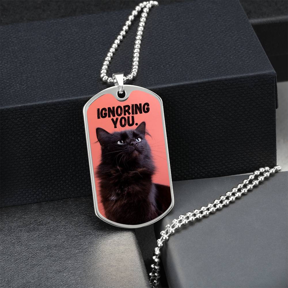 Ignoring You Necklace