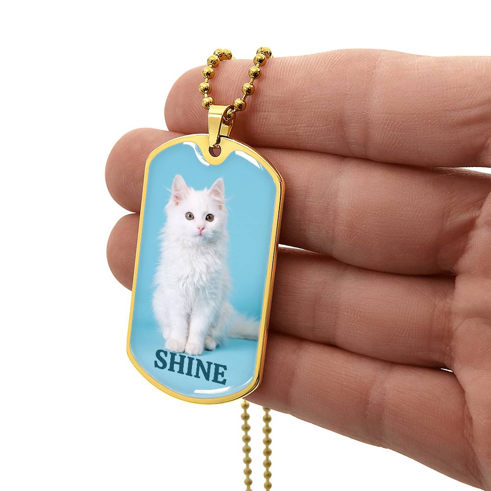 Shine Kitty Necklace