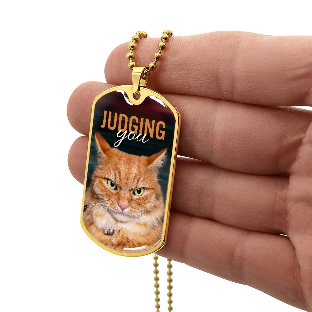 Judging You Necklace