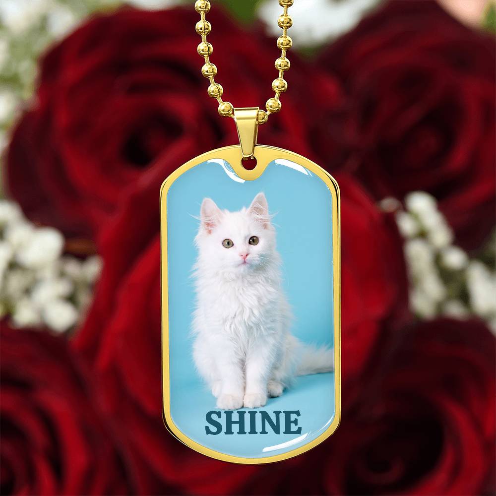 Shine Kitty Necklace