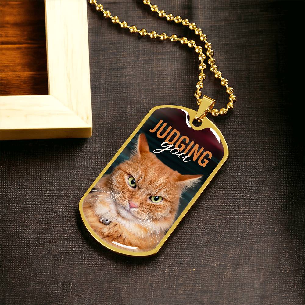 Judging You Necklace