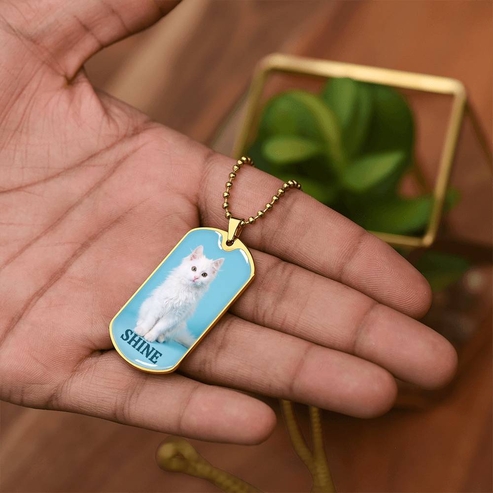 Shine Kitty Necklace