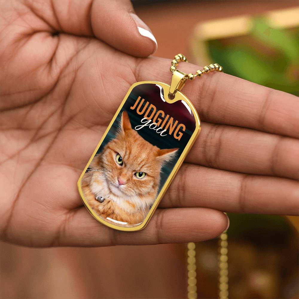Judging You Necklace