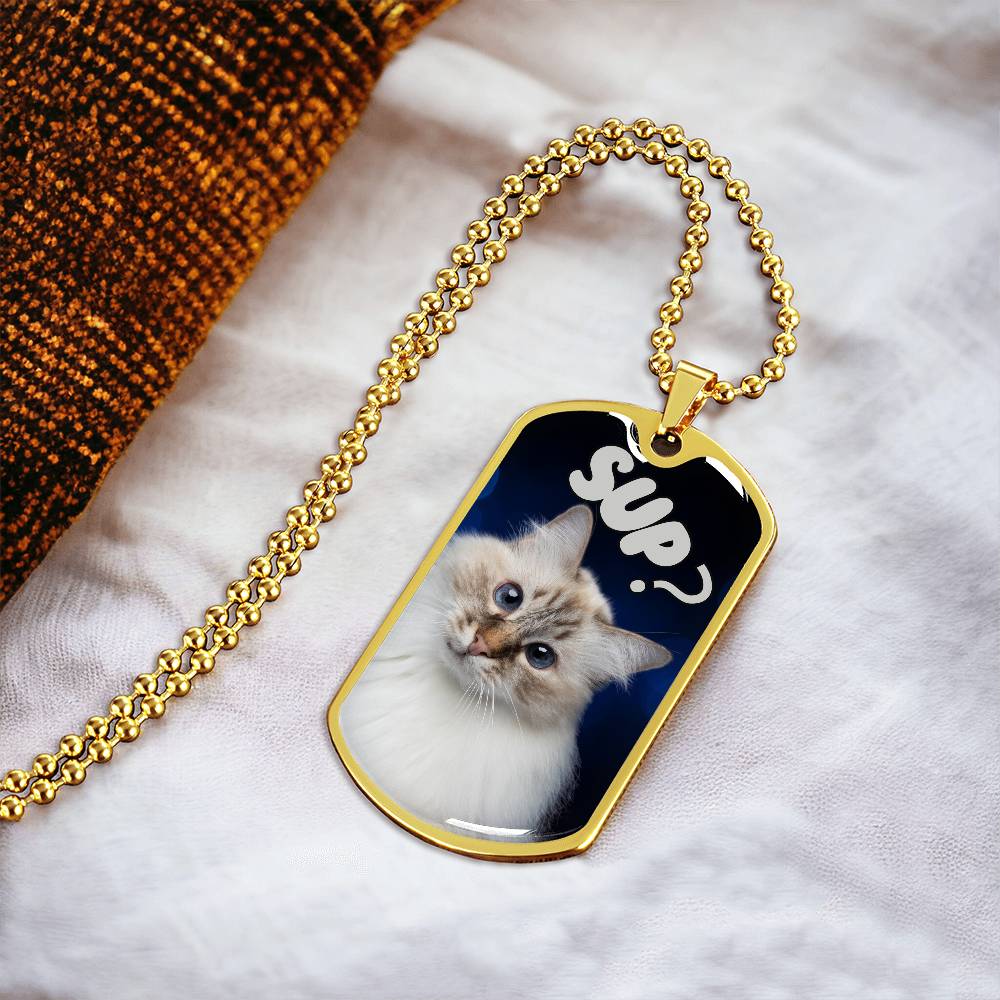 Sup Cat Necklace