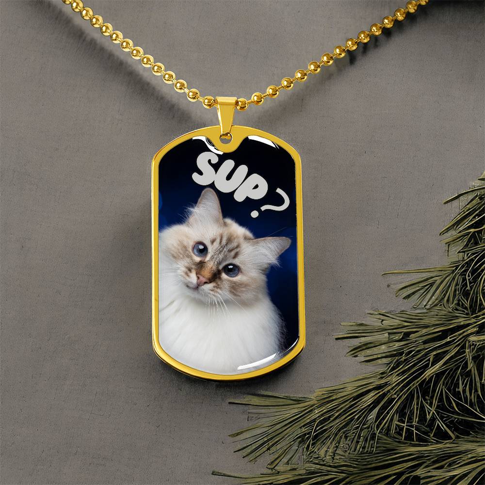 Sup Cat Necklace