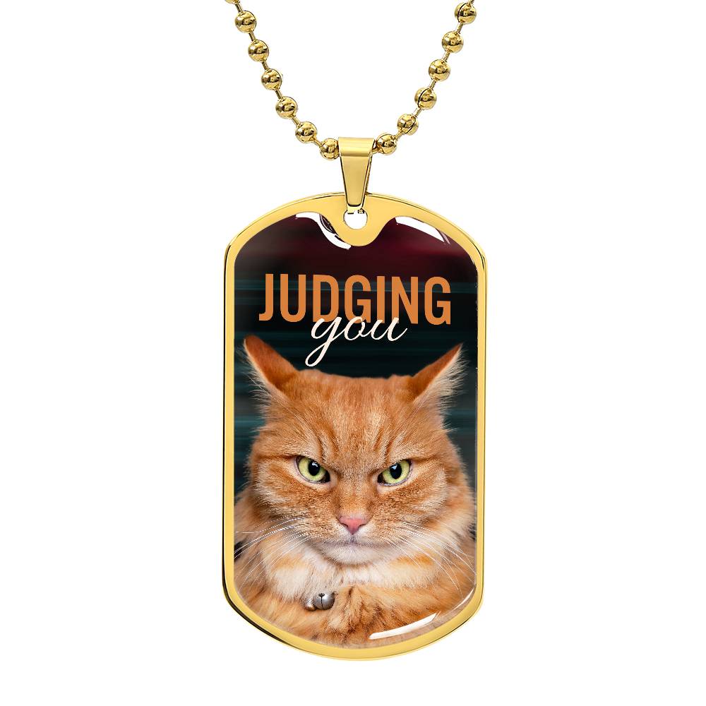 Judging You Necklace