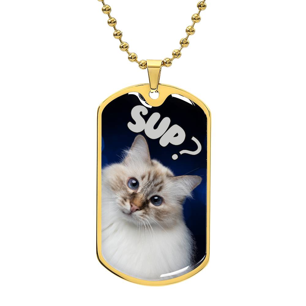 Sup Cat Necklace