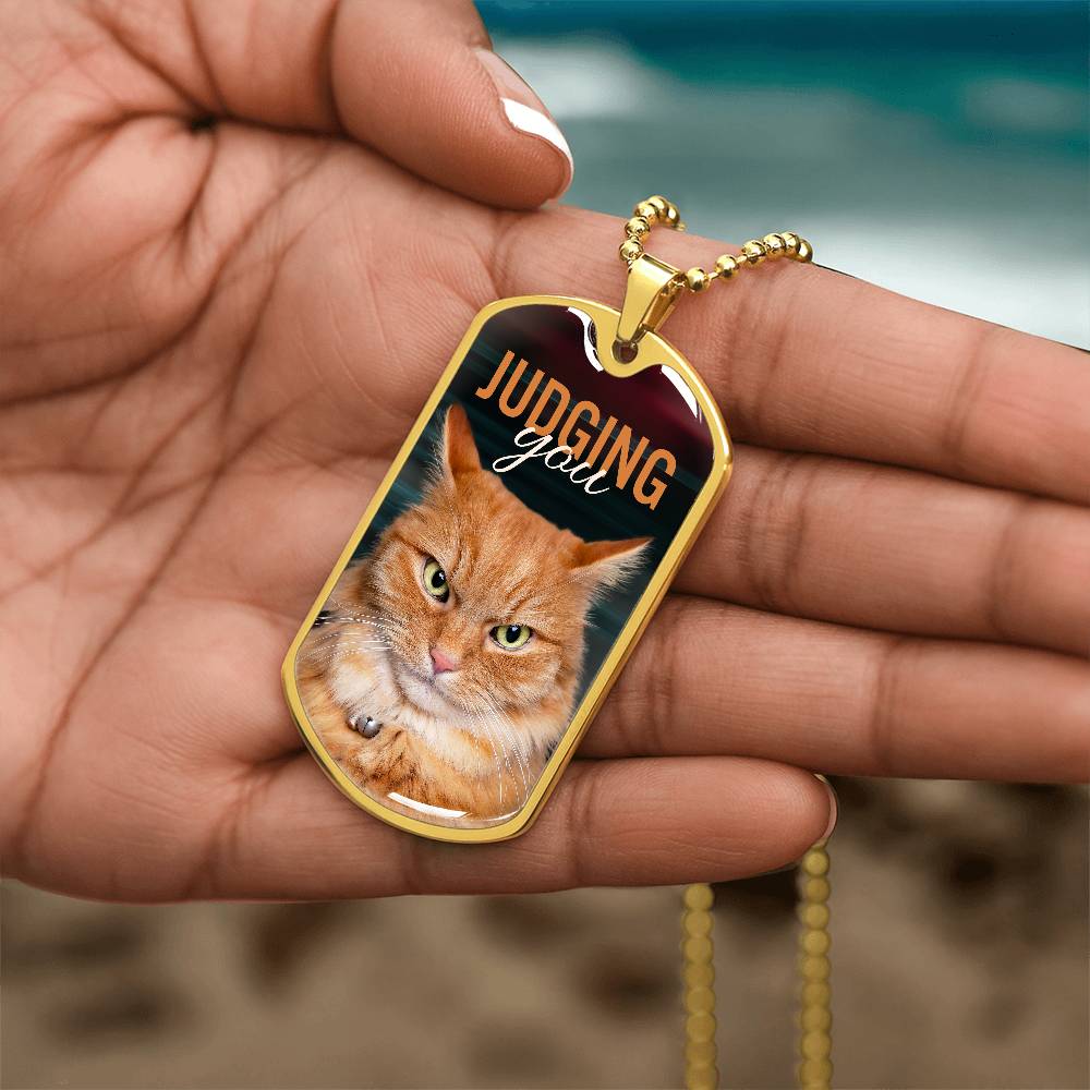 Judging You Necklace