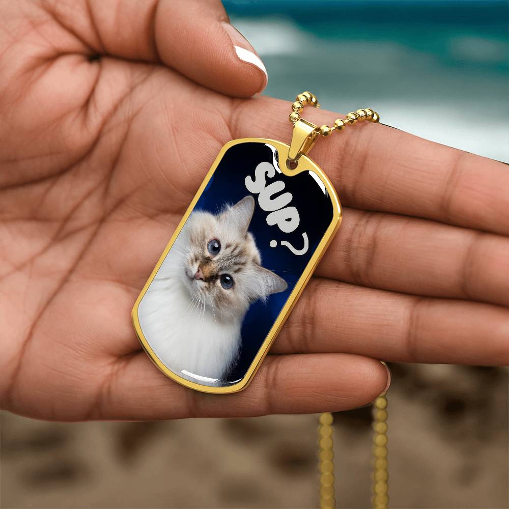 Sup Cat Necklace