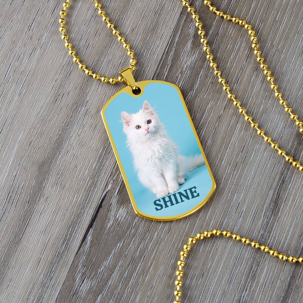 Shine Kitty Necklace
