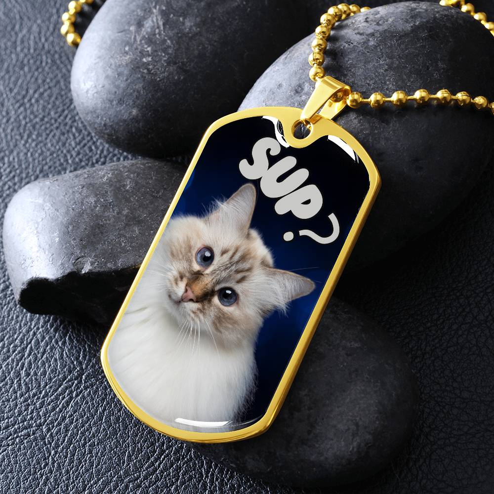 Sup Cat Necklace