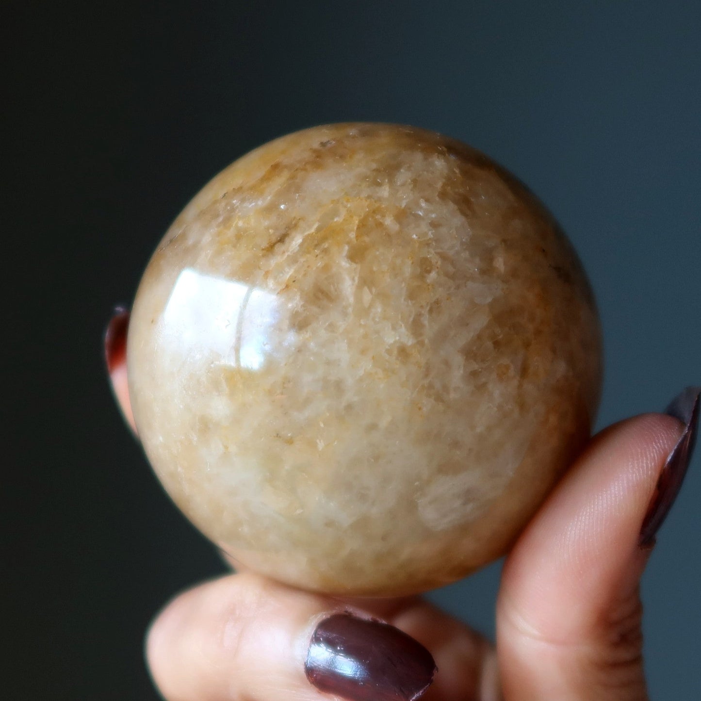 Golden Aventurine Sphere Superstar Crystal Ball