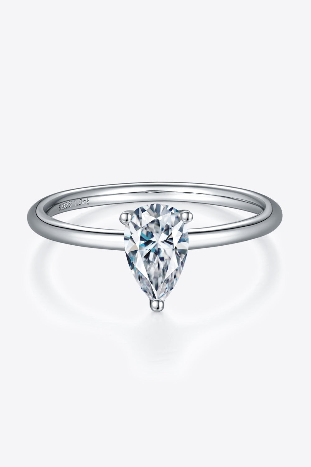 1 Carat Sparkala™ Platinum Over Pure Sterling Silver Solitaire Ring