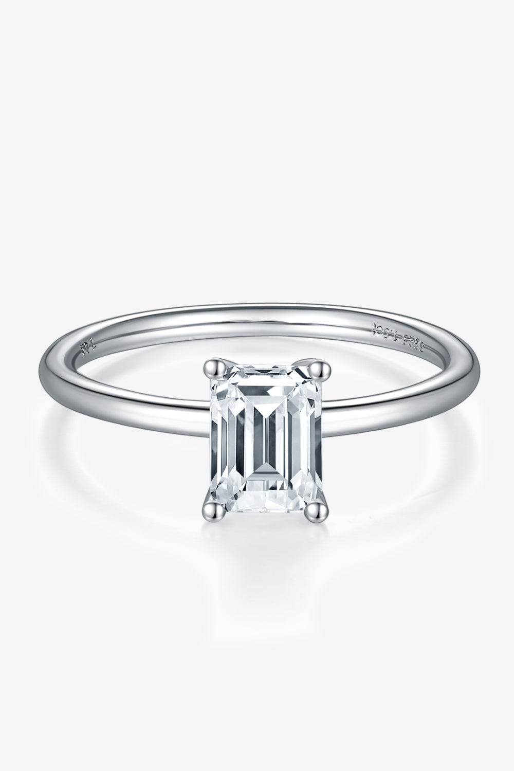 1 Carat Sparkala™ Platinum Over Pure Sterling Silver Solitaire Ring