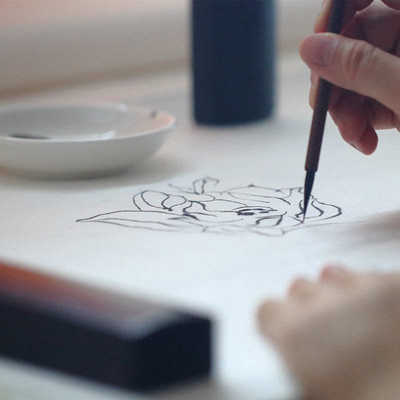 The Four Treasures of Chinese Painting and Calligraphy Study
