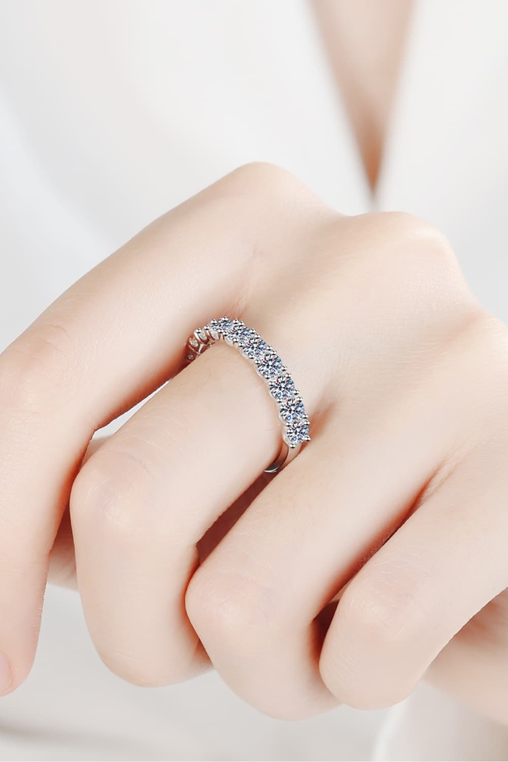 1 Carat Sparkala™ Half-Eternity Ring