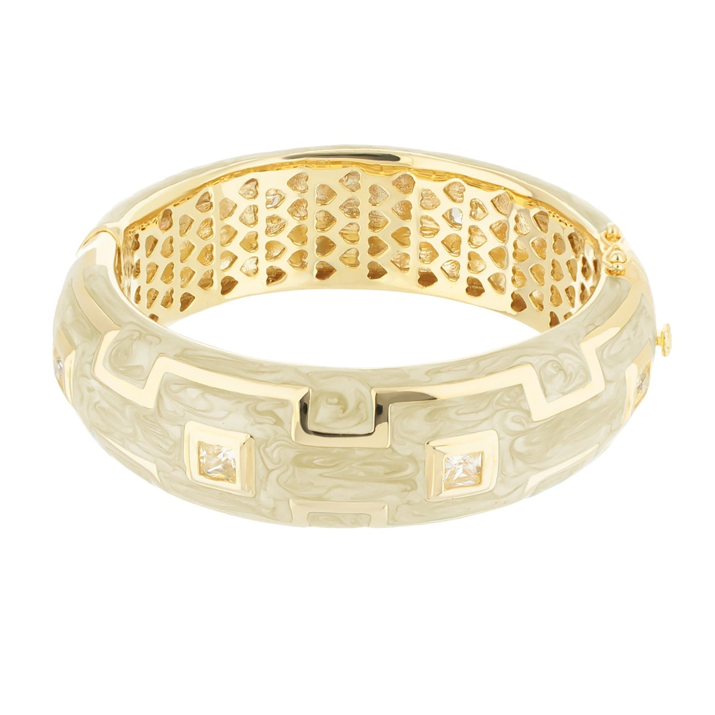 Greek Key Bangle