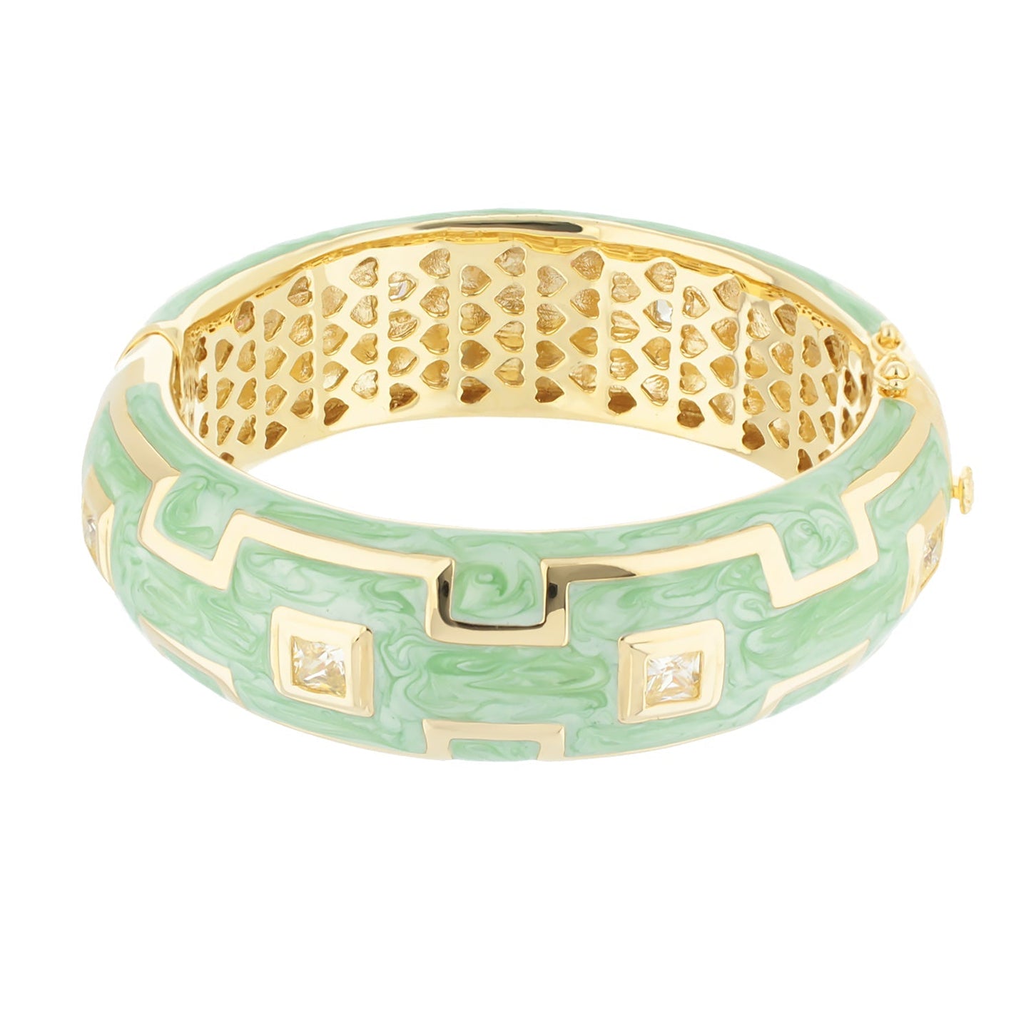 Greek Key Bangle