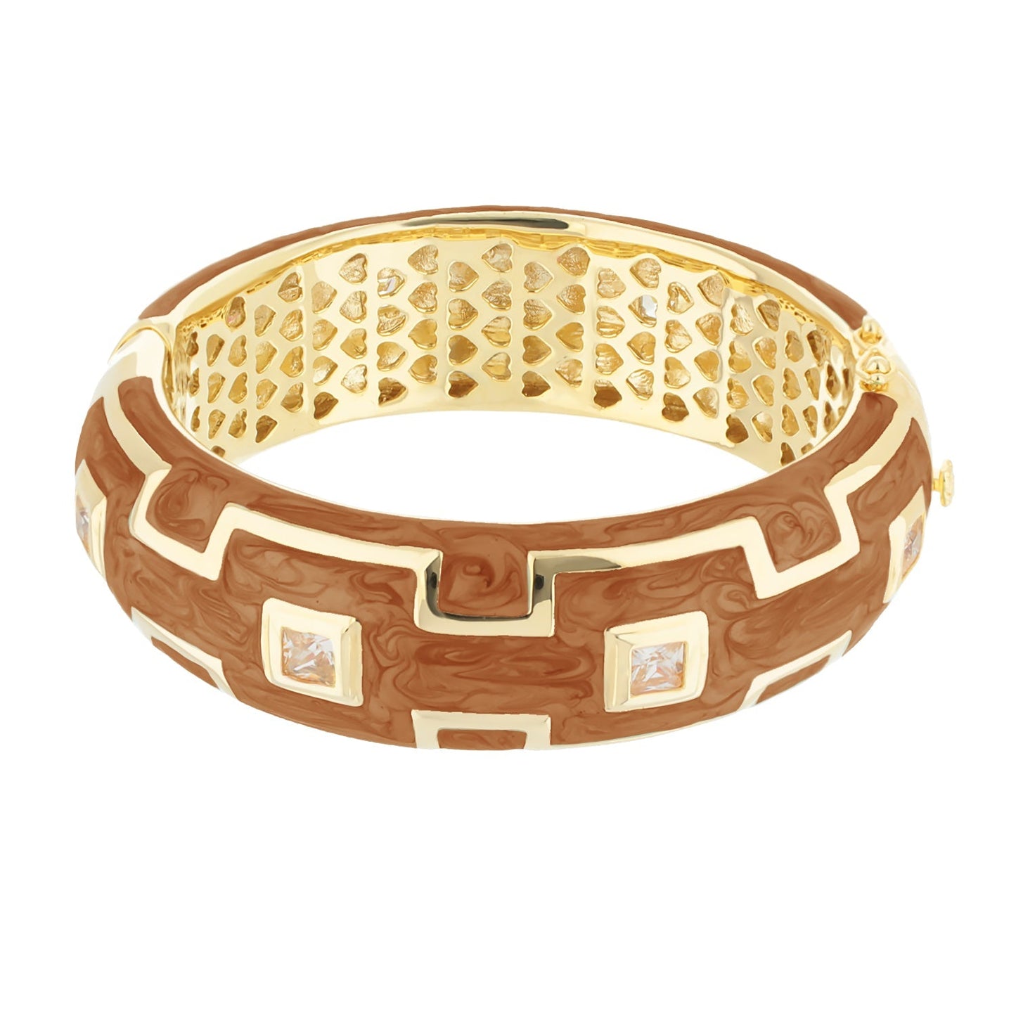 Greek Key Bangle