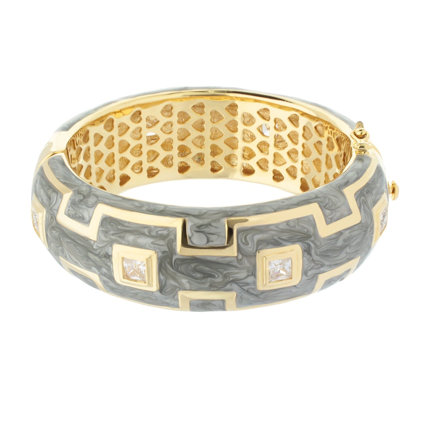 Greek Key Bangle