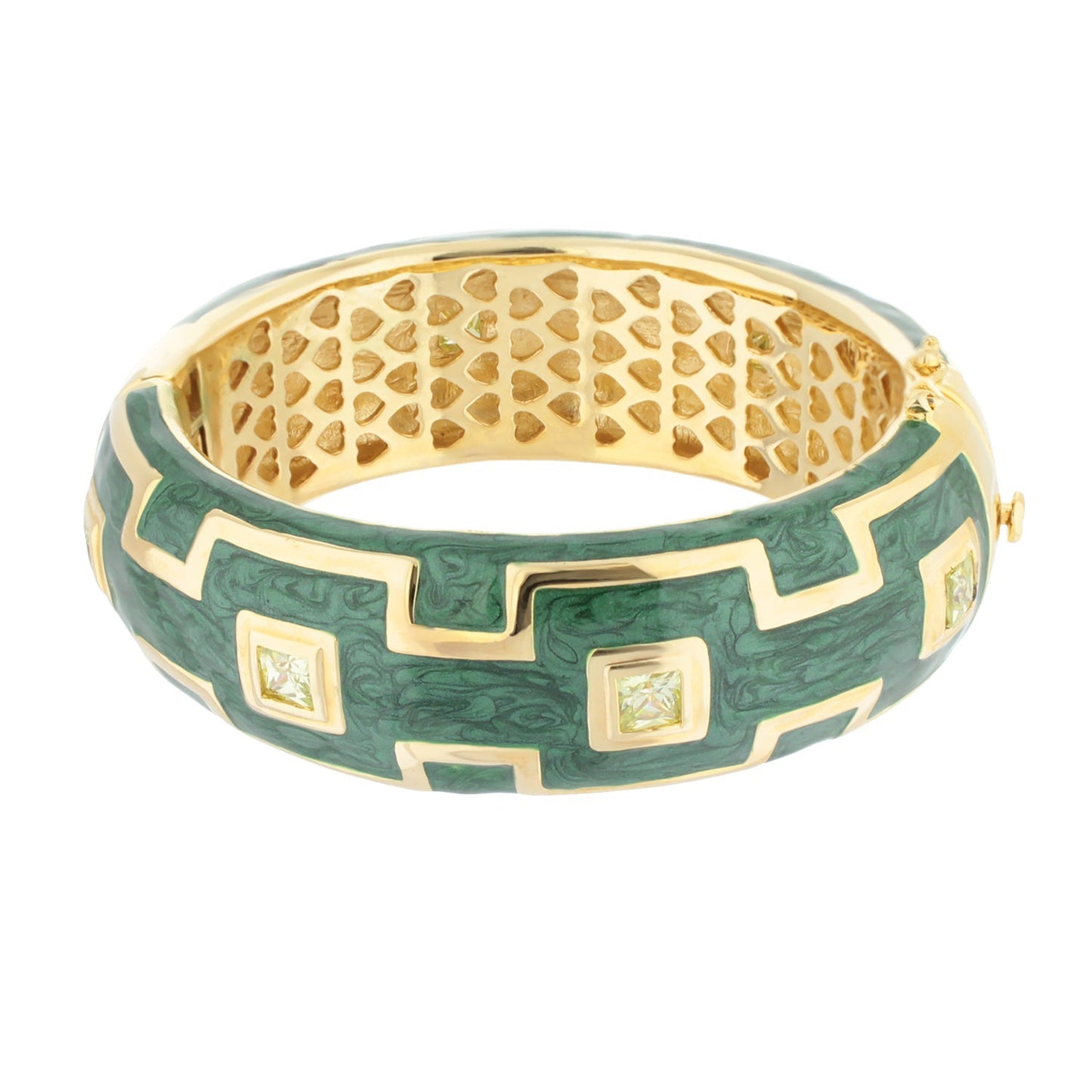 Greek Key Bangle