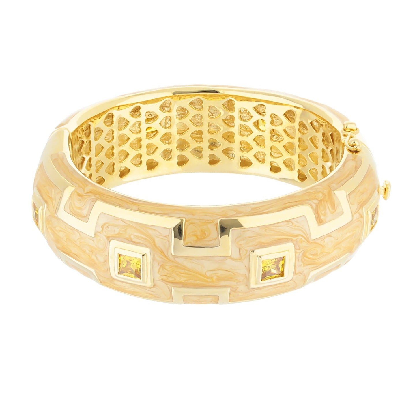 Greek Key Bangle