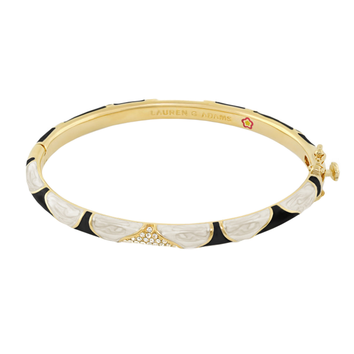 Earth Wind and Pave Bangle