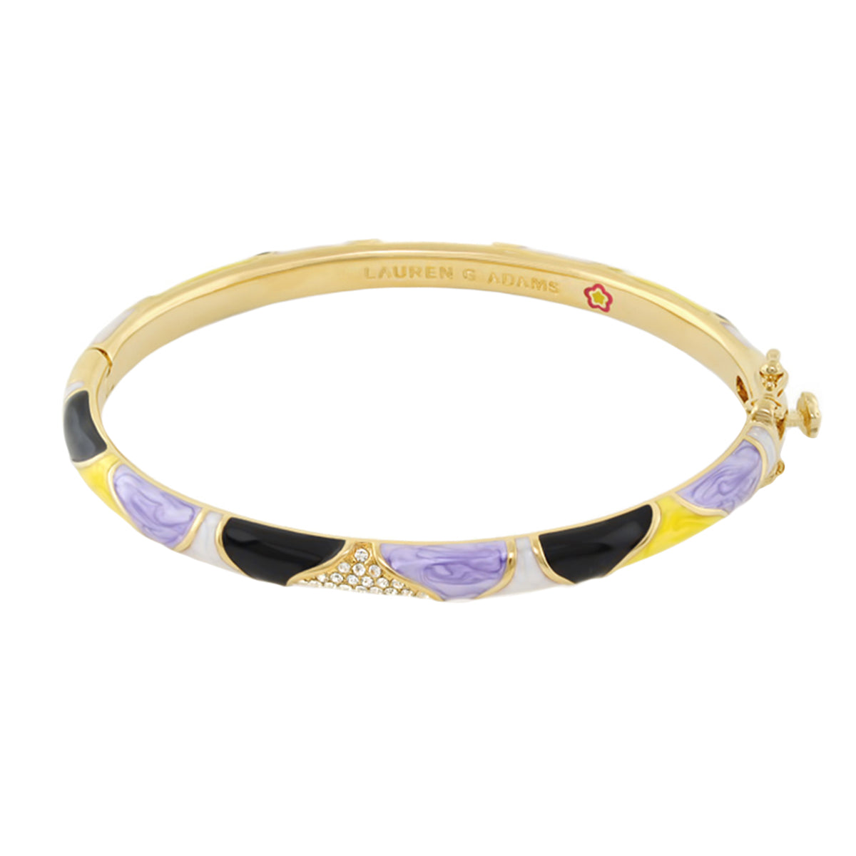 Earth Wind and Pave Bangle