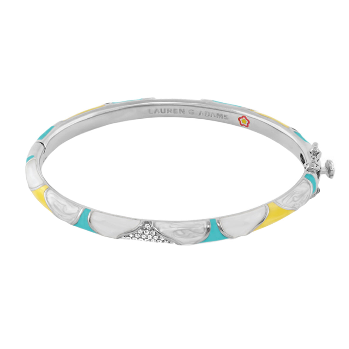 Earth Wind and Pave Bangle