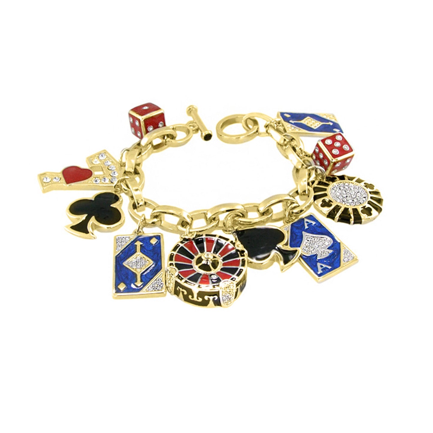 Players Club Charm Bracelet