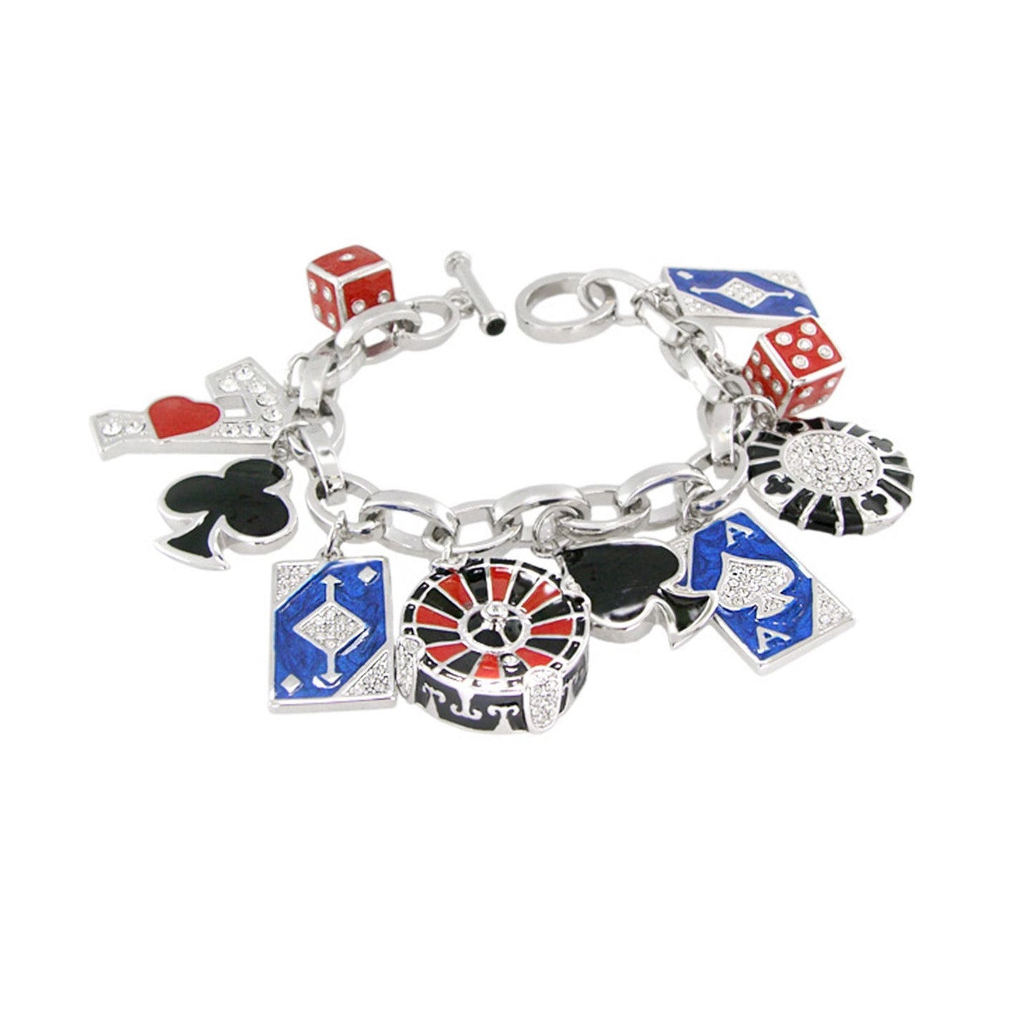 Players Club Charm Bracelet