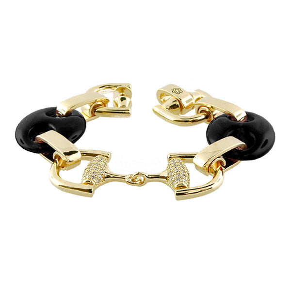 Summer Link Saddle Bracelet
